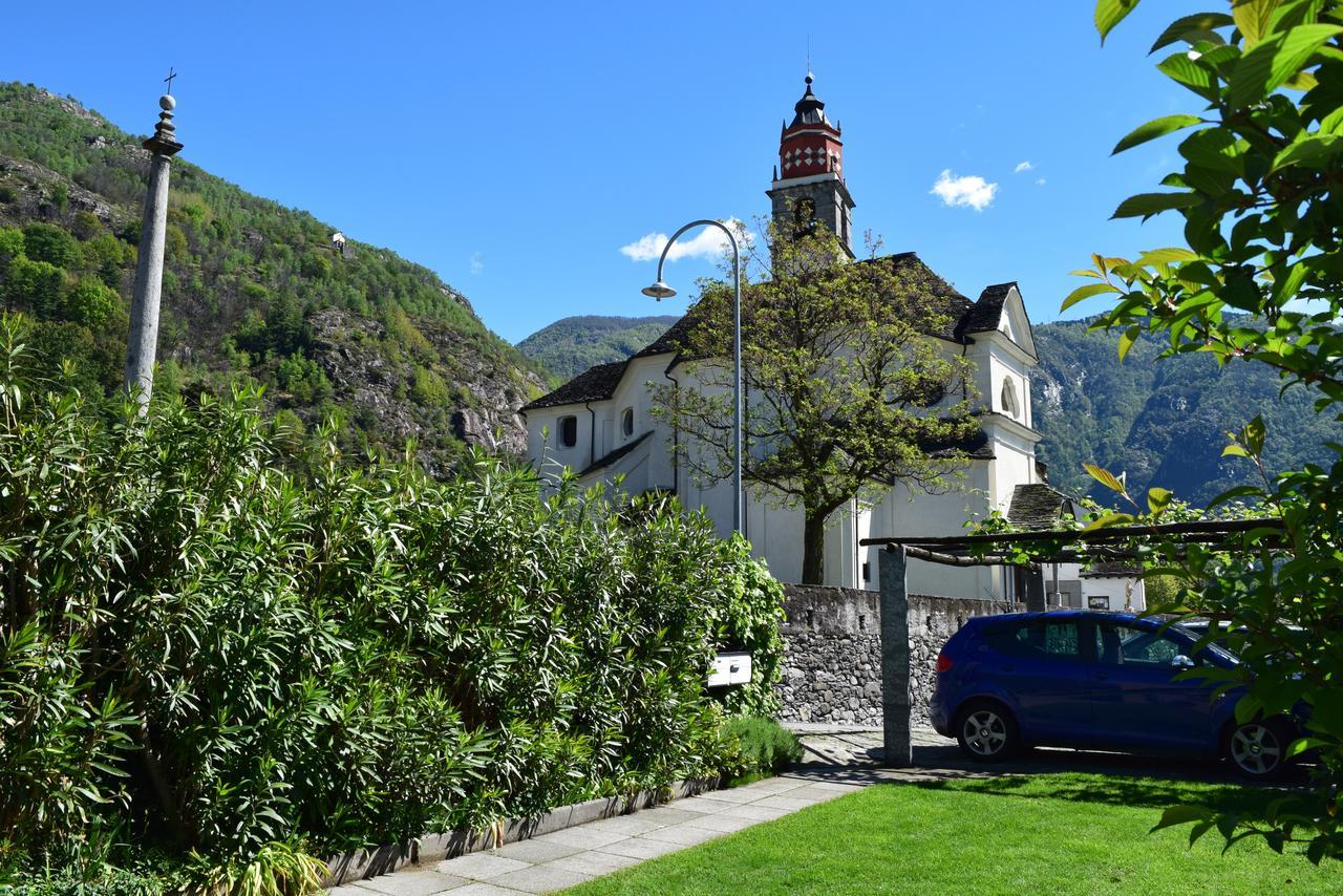 Casa Sot Gesa Appartement Verscio Buitenkant foto